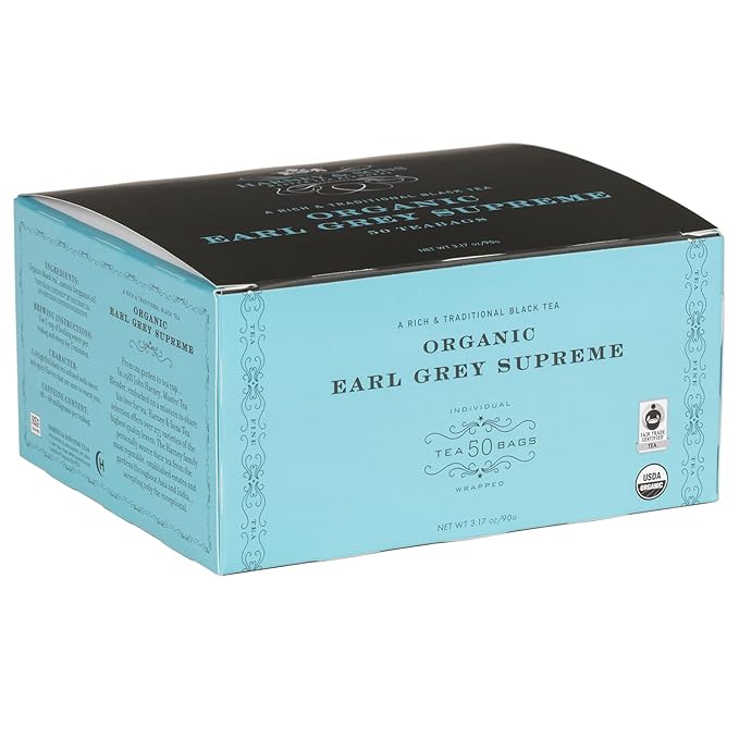 Harney & Sons Organic Earl Grey Supreme Teabags