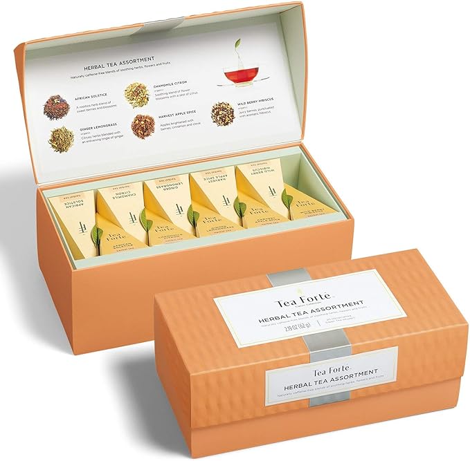 Tea Forte® Presentation Assorted Handcrafted Pyramid Teas