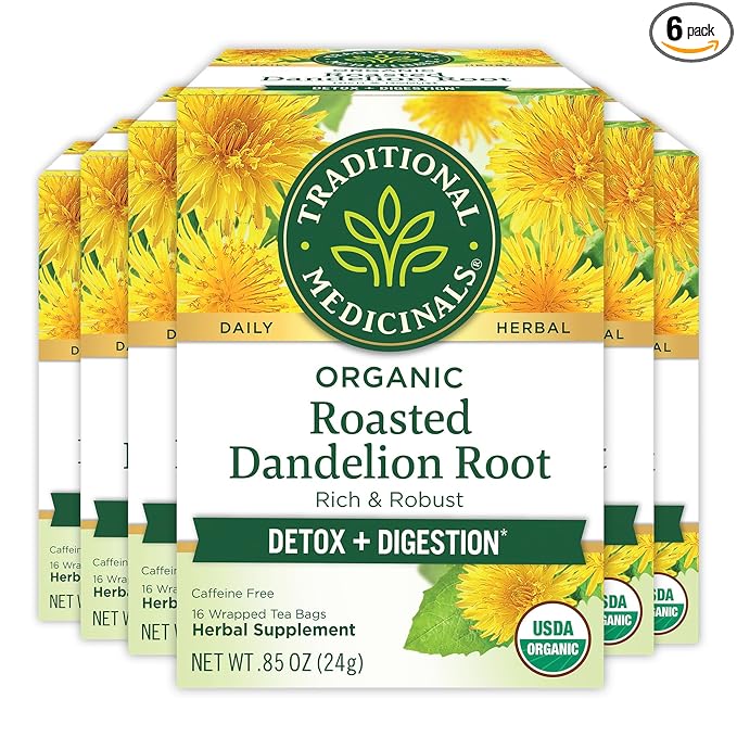 Traditional Medicinals Organic Roasted Dandelion Tea